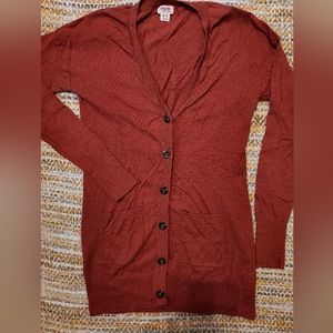 Mossimo Women's Burgundy Cardigan XS